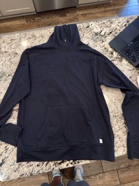 Vuori Men's Ponto Half-Zip Hoodie Sz L